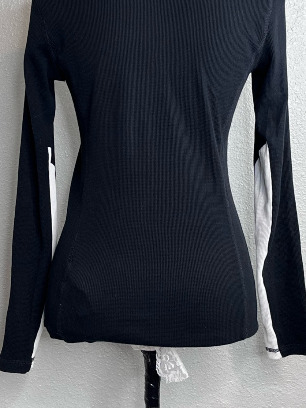 L-RL Ralph Lauren Active Sz S Gold Equestrian Y2K Long-Sleeve Pull-Over Top - Picture 10 of 13